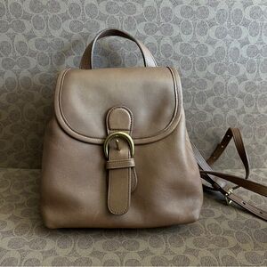 Vintage Coach Bantam mini Backpack